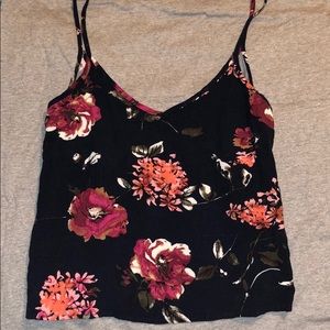 Floral tank top